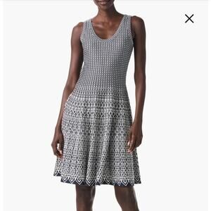 Nic + Zoe-Heritage Jacquard Twirl Sweater Dress size small-NWT